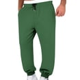 thumbnail image 1 of ZyeKqe Womens Sweatpants Drawstring Fleece Lined Elastic Waist Cinch Bottom Joggers Trousers with Pockets, 1 of 6