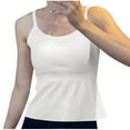 thumbnail image 1 of ZyeKqe Womens Tank Tops with Built in Bra Summer Sleeveless Shirts Criss Cross Back Cami Shirts, 1 of 4
