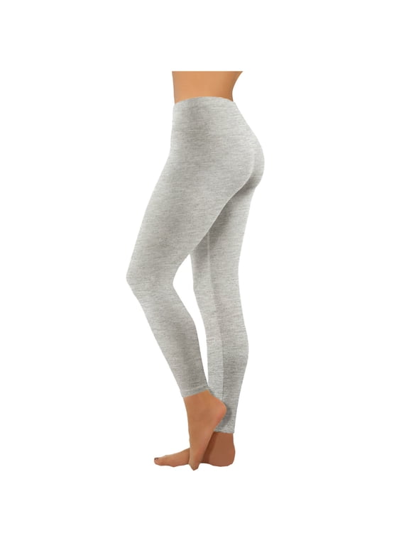 Leggings for Women Low Waist Butt Lifting Yoga Pants Athletic Workout Tights Elastic Compression Pants