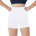 thumbnail image 1 of ZyeKqe Yoga Shorts Women Belly Control High Waisted Biker Shorts Butt Lifting Ribbed Workout Shorts, 1 of 6
