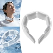Zyer Cooling Neck Wrap for Summer Heat Relief, Wearable Ice Neck Cooler Ring with Quick Freeze Gel, Reusable Hands-Free Cold Band