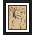 thumbnail image 1 of Zygmunt Waliszewski 19x24 Black Ornate Framed Double Matted Museum Art Print Titled: Venus (1917), 1 of 5