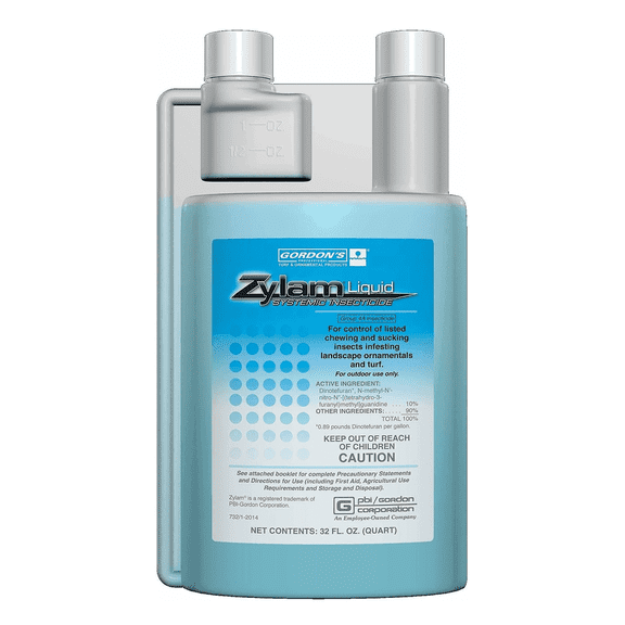 Zylam Liquid Systemic Insecticide - Controls 100+ Insects - 32 fl oz by PBI Gordon