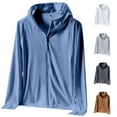 thumbnail image 1 of Zylanna Men's Athletic Jacket, Long Sleeve Workout Running Quick Dry Full Zip Active Shirts with Pockets Blue Size 3XL, 1 of 9