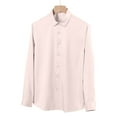 thumbnail image 1 of Zylanna Men's Formal Dress Shirts, Business Button Long Sleeve Solid Turn Down Collar Shirts Beige Size XL, 1 of 5