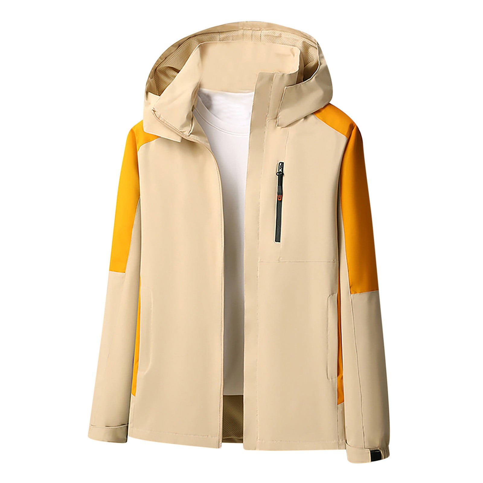 Zylanna Men's Warm Jackets, Outdoor Hooded Fall Winter Windbeeaker ...