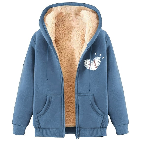 Zylarhe Autumn/winter Lamb Coat Plus Thick Hooded Cardigan Plus Size Coat Zip up Hoodie Mens