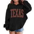 thumbnail image 1 of Zylarhe Boys Girls Sweatshirts Girls Boys Graphic Hooded Pullover Soft Long Sleeve Sweatshirt Cute Top Clothes For Children Youth Casual 7-8 Years Black, 1 of 4