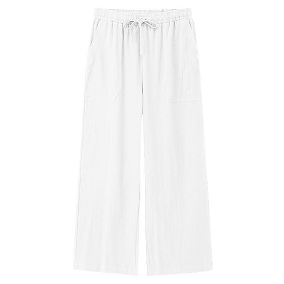 Zylarhe Casual Pants for Men Male All Season Fit Pant Casual All Solid Color Pocket Trouser Fashion Overalls Beach Pockets Straight Pant Big Tall Pants