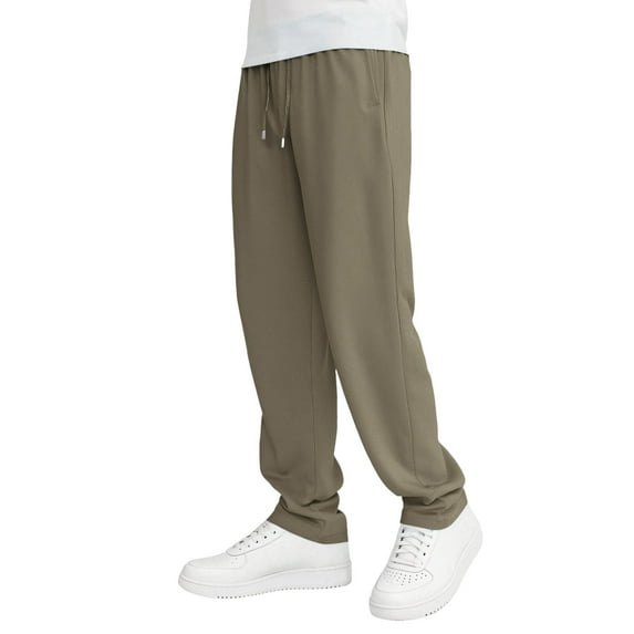 Zylarhe Casual Pants for Men Men's Wide Baggy Sports Trousers Men's Cargo Trousers Long Casual Trousers Elastic Waist Training Trousers Sports Trousers Casual Men's Jogger Running Trousers