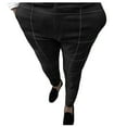 thumbnail image 1 of Zylarhe Casual Pants for Men Male Large Plaid Striped Casual Minimalist Small Leg Pants Big And Tall Pants, 1 of 5