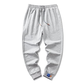 Zylarhe Casual Pants for Men Mens Solid Sports Leisure Trousers Fitness Loose Running Training Leg Guard Pants Trousers Ninth Pants 10 Star