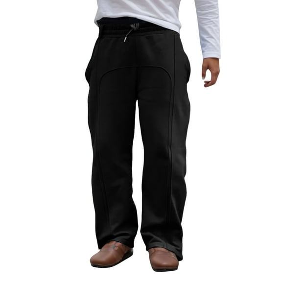 Zylarhe Casual Pants for Men Sweatpants Men Cargo Pants Baggy Joggers Sports Pants Loose Fit Drawstring Elastic Waist Casual Sweatpants 6