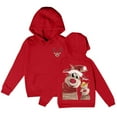 thumbnail image 1 of Zylarhe Girls Boys Sweatshirt Girls Long Sleeve Christmas Printed Hoodie Soft Pullover Sweatshirt Cute Top Clothes For Winter Holiday Red 3-4 Years, 1 of 5
