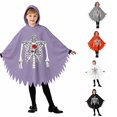 thumbnail image 1 of Zylarhe Kids Halloween Jumpsuits Dance Stage Performance Party Outfit Playful Home Wear for Toddlers Purple 5-6 Years, 1 of 8