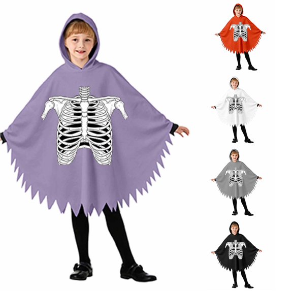 Zylarhe Kids Halloween Jumpsuits Dance Themed Stage Performance Party Outfit Playful Home Wear for Toddlers Purple 4-5 Years
