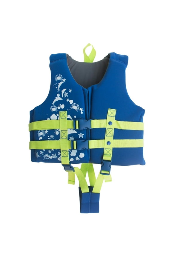 Life Jackets for Kids,Girls Swimwear Life Vest Style Bathing Suit for Toddler Kids Pool Beach Outdoor Summer Water Play Ages 2 to 10 Years Blue 4-6 Years