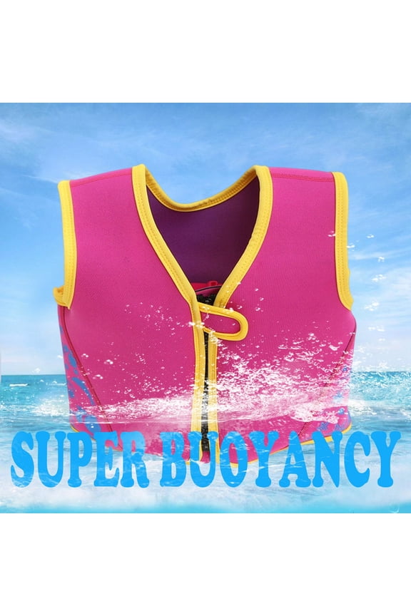 Life Jackets for Kids,Girls Swimwear Life Vest Style Bathing Suit for Toddler Kids Pool Beach Outdoor Summer Water Play Ages 2 to 8 Years Red 2-3 Years