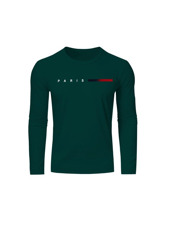 Men T Shirts A New Men's Casual Fashionable And Breathable Large Sized Printed Long Sleeved T Shirt Base Layer Mod Bod Tops