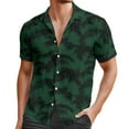 thumbnail image 1 of Zylarhe Men T Shirts European Beach Men Trendy Comfortable Loose Sports Foreign Trade Business Casual Collar Button Open Shirt Short Sleeve Shirt Shirt Men Casual, 1 of 4