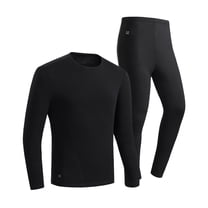 Zylarhe Men's 4 Heating Thermal Underwear Thickened Cold Body Heating Set Punjabi Suit for Men