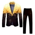 thumbnail image 1 of Zylarhe Men's Oktoberfest Printed Suit Set Trousers Tops Jacket Suit with Jacket, 1 of 5