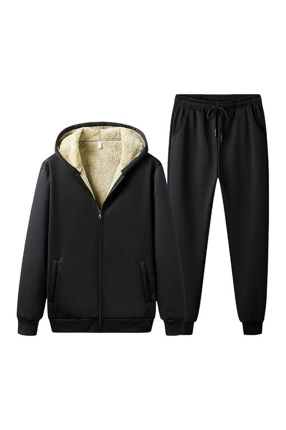 Men's Winter Wool Tracksuit Jogging Tracksuit Mens Planet Suit
