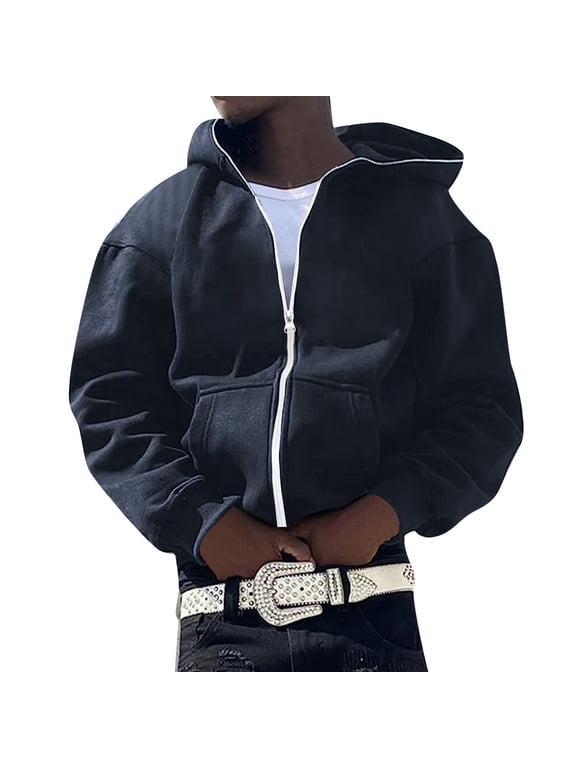 Mens And Womens Hooded Sweater European And Personality Trend Embroidery Casual Hop Hooded Sweater Cardigan Coat Bulk Hoodies
