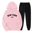 thumbnail image 1 of Zylarhe Mens Autumn And Winter Fashion Casual Letter Printing Sports Long Sleeve Sweater Set Mens Suit Jackets, 1 of 3