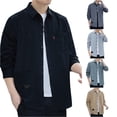 thumbnail image 1 of Zylarhe Mens Summer Shirts, Men's Fishing Shirts With Pockets Cool Long Sleeve Button Down Shirts Hiking Black XL, 1 of 4
