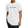 thumbnail image 1 of Zylarhe Mens Tshirts, Dear Person Behind Me The World Is A Better Place With You Hoodie Enough Sweatshirt The Hop E Hoodie Mens T Shirt White M, 1 of 5