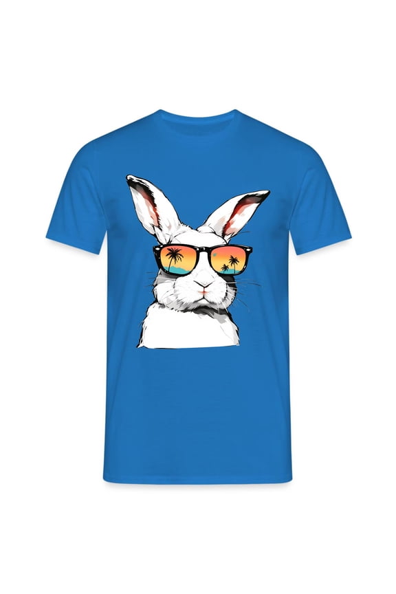 Mens Tshirts, Easter Men's Street Hop T Shirt Printing Short Sleeve Summer Fashion Design Men's Clothing Men T Shirts Casual Graphic Blue L
