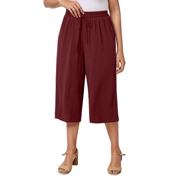 Zylarhe Women's Pants Women's Casual Patchwork Pants Solid Irregular Design Loose Comfortable Trousers Stylish Everyday Wear Lightweight Breathable Fabric