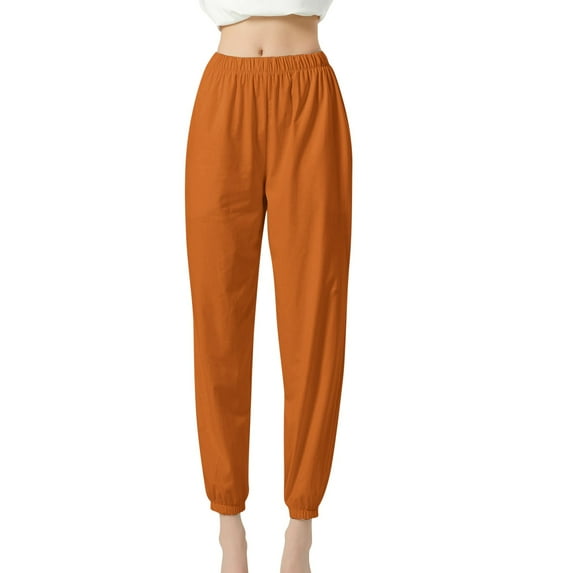 Zylarhe Women's Pants Women's Casual Wide Leg Pants Classical Dance Trousers Straight Fit Long Pocket Yoga Practice Comfortable Training Stretchable Soft Fabric