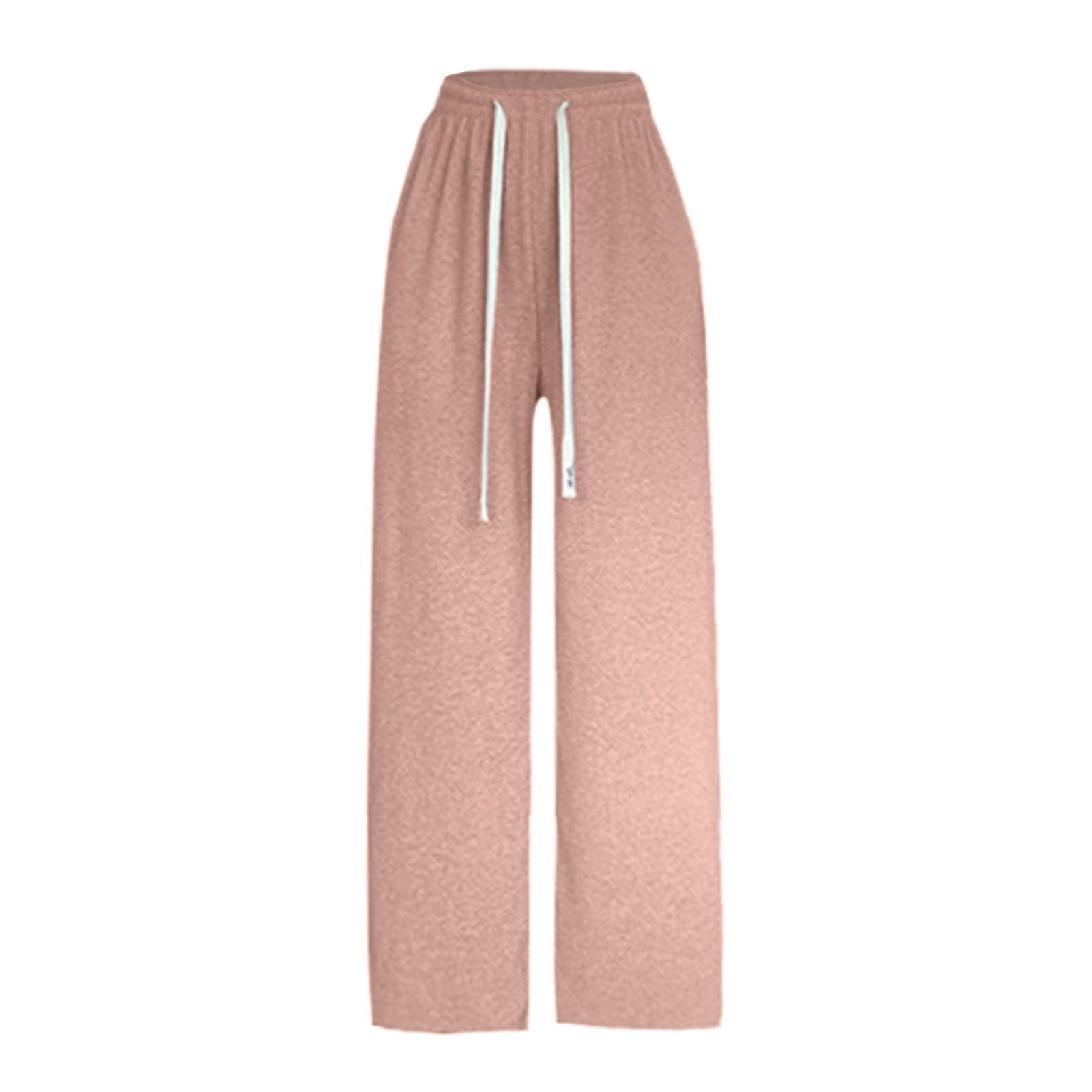 Zylarhe Women's Pants Women's High Waisted Wide Leg Casual
