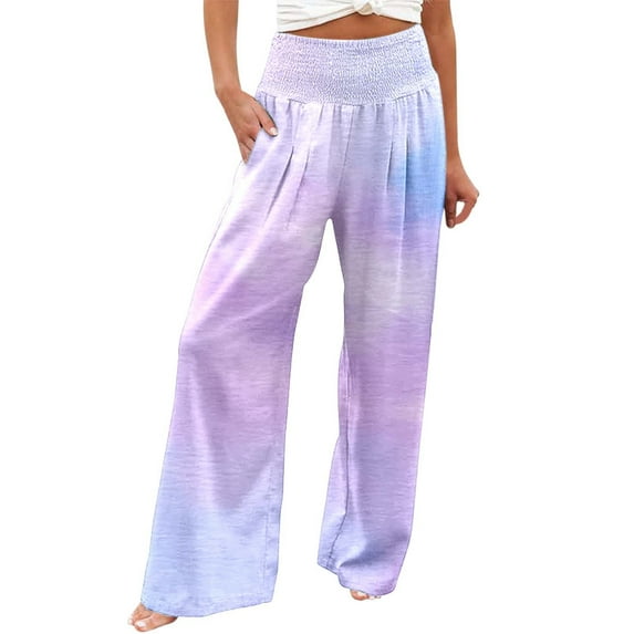 Zylarhe Women's Pants Women's Velvet Winter Casual Pants Warm Soft Solid Trousers with Pockets Long Plus Size Comfortable