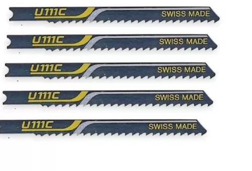 Zyler - Bosch U111C Jigsaw Blade, U-Shank, 3-5/8 In. L, Pk 5