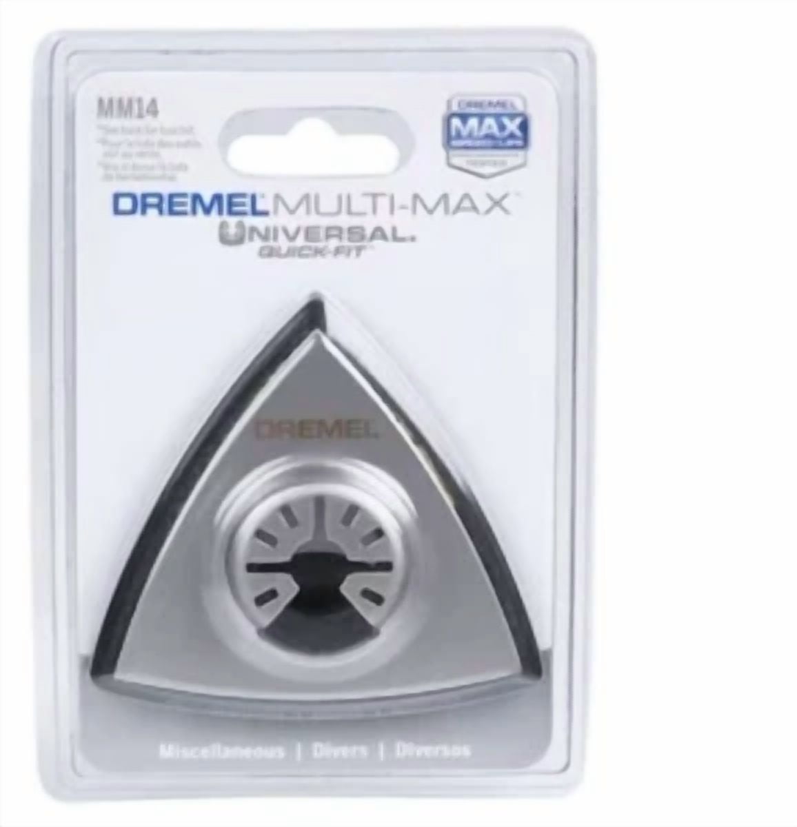 Zyler - Dremel Mm14 Quick Fit Hook And Loop Pad Multi-Max Pad Universal Quick-Fit New