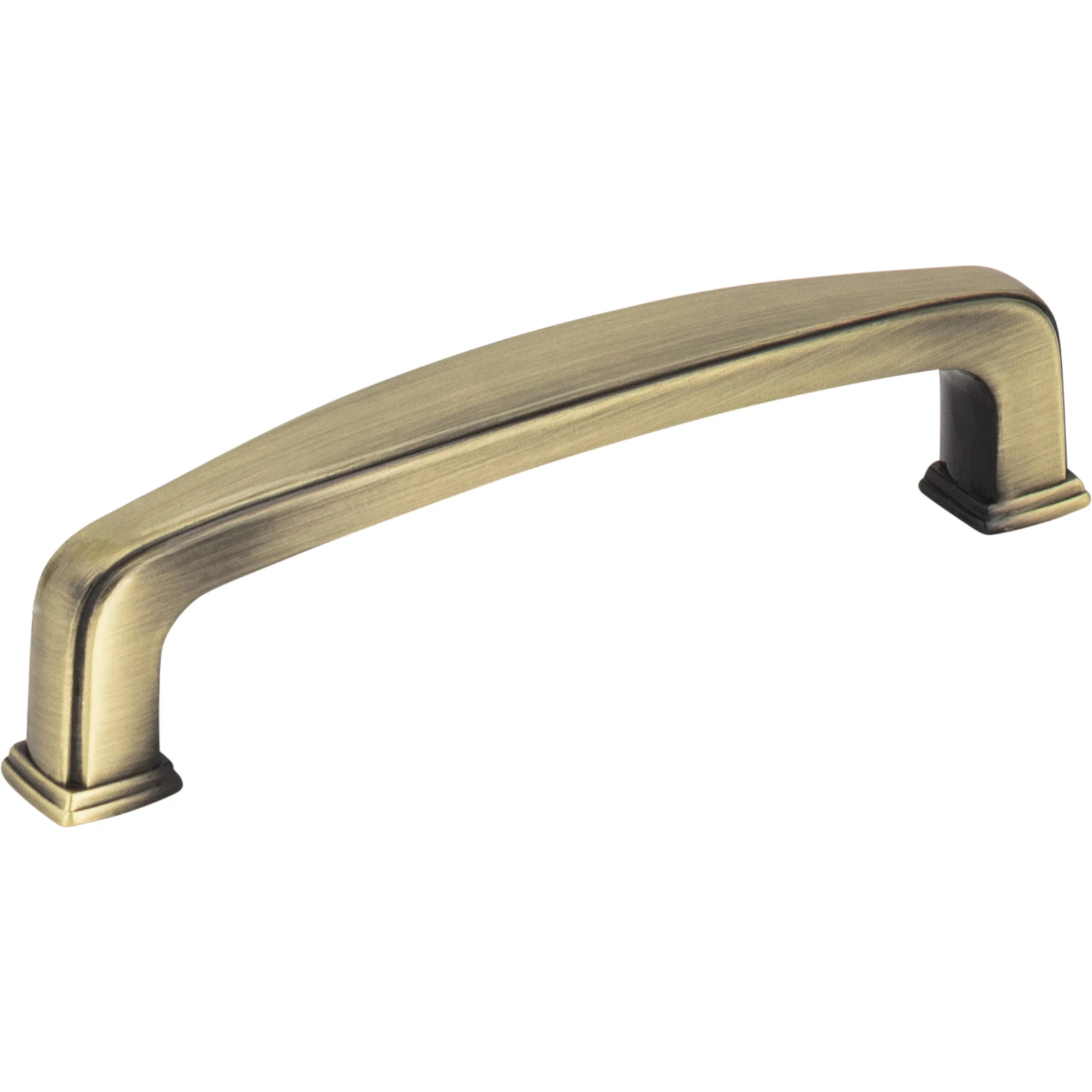 Zyler - Milan 1 96 Mm Center-To-Center Bar Pull, Brushed Antique Brass