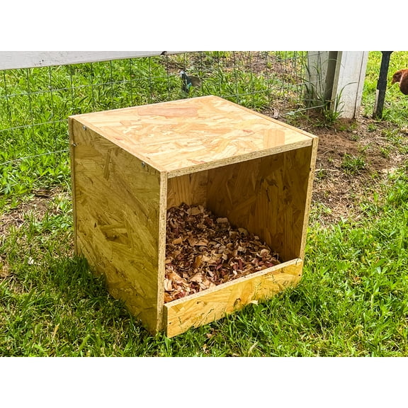 Zylina  Best Rest Single Nesting Box - N/A - 12x13x13