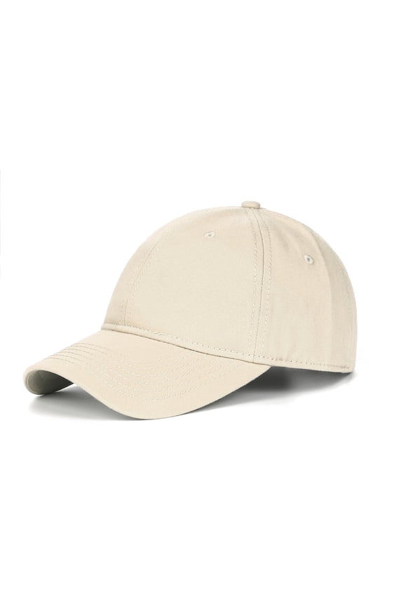 100% Cotton Blank Baseball Cap Hat,Adjustable Sun Portection Dad Cap for Big Heads,Plain Solid Baseball Hat