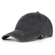 Zylioo Extra Big Washed Cotton Baseball Cap,Deep Ball Cap for Big Heads,Soft Crown Large Running Hat