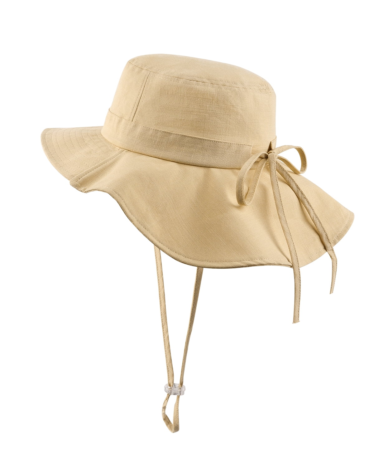 ALDO - Cappello da pescatore oversize bianco sporco in pelliccia sintetica