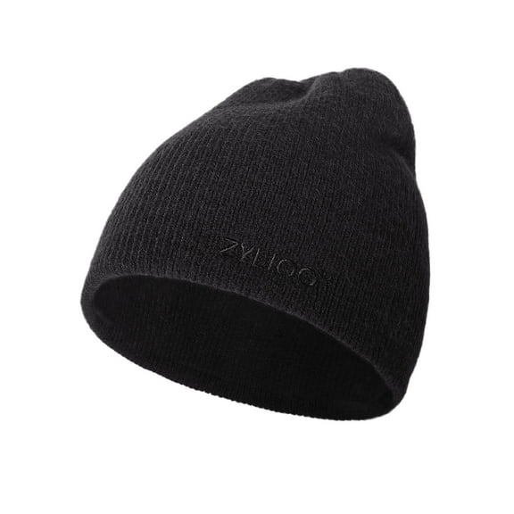 Zylioo Large Beanie Hat Reversible for Men Big Heads Women Knit Hat Winter Warm Double Sided Ski Skull Cap Windproof
