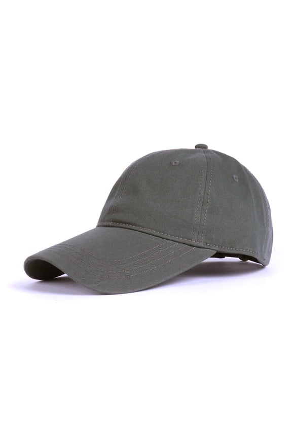 Oversize XXL 100% Cotton Baseball Cap,Adjustable Pre-Curved Dad Cap,Large Hat for Big Heads 23.5"-25.5"