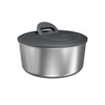 thumbnail image 1 of Zyliss Easy Spin Salad Spinner Stainless Steel Small (2-4 Servings), 1 of 1