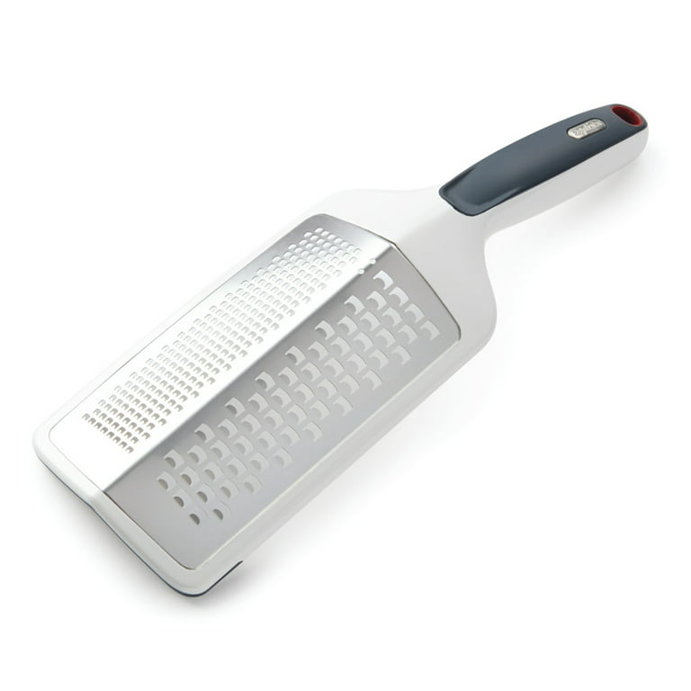 Zyliss Smooth Glide Dual Cheese Grater, Stainless Steel Silver 