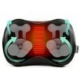Zyllion Shiatsu Back and OIF8 Neck Massager with Heat and 8 Rotating