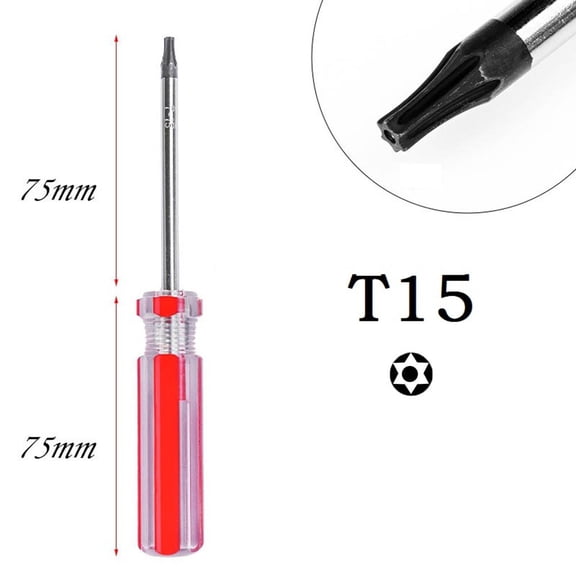 Zyllora 1Pc Magnetic Torx Screwdriver Sets Precision T15 T20 T25 T30 Torx Security Repair Tool Kit for Xbox 360 Wireless Controller T15