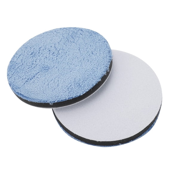 Zyllora 2 Pcs Microfiber Polishing for Pads Effective Buffing for Pads for Car 4 In